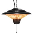 thumbnail image 1 of VEVOR Chauffage de Patio Suspendu, Chauffage Infrarouge d'Appoint Électrique 1500 W, Protection IP34 avec Cordon de Traction de 23,6 Po et Chaîne Réglable, 1 of 9