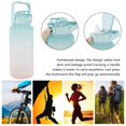 thumbnail image 4 of POINTERTECK 2L Water Bottle with Straw Water Storage Container BPA-free Drinking Bottle Water Jug Measured Water Bottle Recyclable Bottle for Gym Outdoor Sports with Inspirational Time Ma, 4 of 6