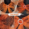 thumbnail image 4 of Sombrero de bruja de Halloween Scary Creepy Wide Brim Sombrero puntiagudo Regalo de Halloween para h Tomshoo Amarillo, 4 of 7