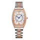 thumbnail image 1 of Reloj Acero Inoxidable Mujer Brillantes Numeros Grandes Cx Correa Oro Rosado Plata, 1 of 5