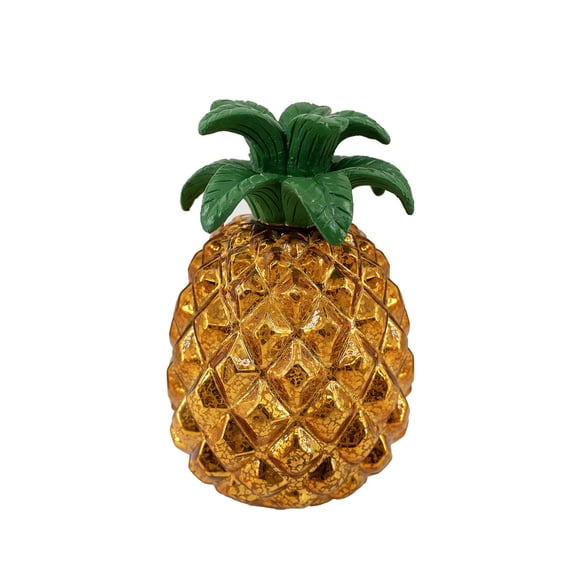 Lámpara decorativa hvfun Mercury Glass Pineapple 18 cm con LED