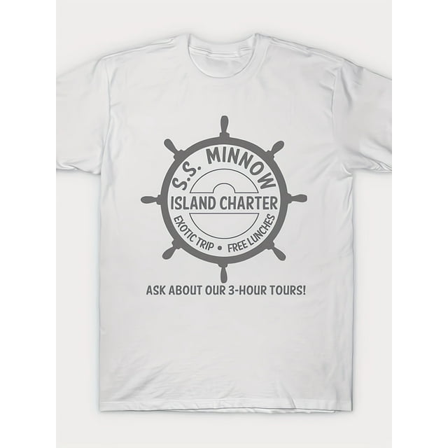 Camiseta SS Minnow Tour, diseño holgado y moderno, estampado de anime, algodón puro, cuello redondo, manga corta, para hombre, 220 g
