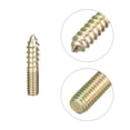 thumbnail image 4 of M5x25mm Hanger Bolts, 12 Pack Double Ended Thread Dowel Screws for Wood Furniture, 4 of 5