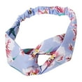 thumbnail image 1 of Turban pour Femmes Bande pour Cheveux Respirante Absorbante Bandeau Floral pour Cheveux Bandeau de Course, 1 of 10