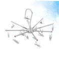 thumbnail image 4 of unbranded 16Ud De Acero Inoxidable Plegable Con 16 Clips Para Toallas Y Ropa Plata, 4 of 8