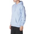 thumbnail image 4 of Hanes Chandail à Capuchon pour Hommes ComfortBlend EcoSmart, 5TG, Bleu Pâle, 4 of 4