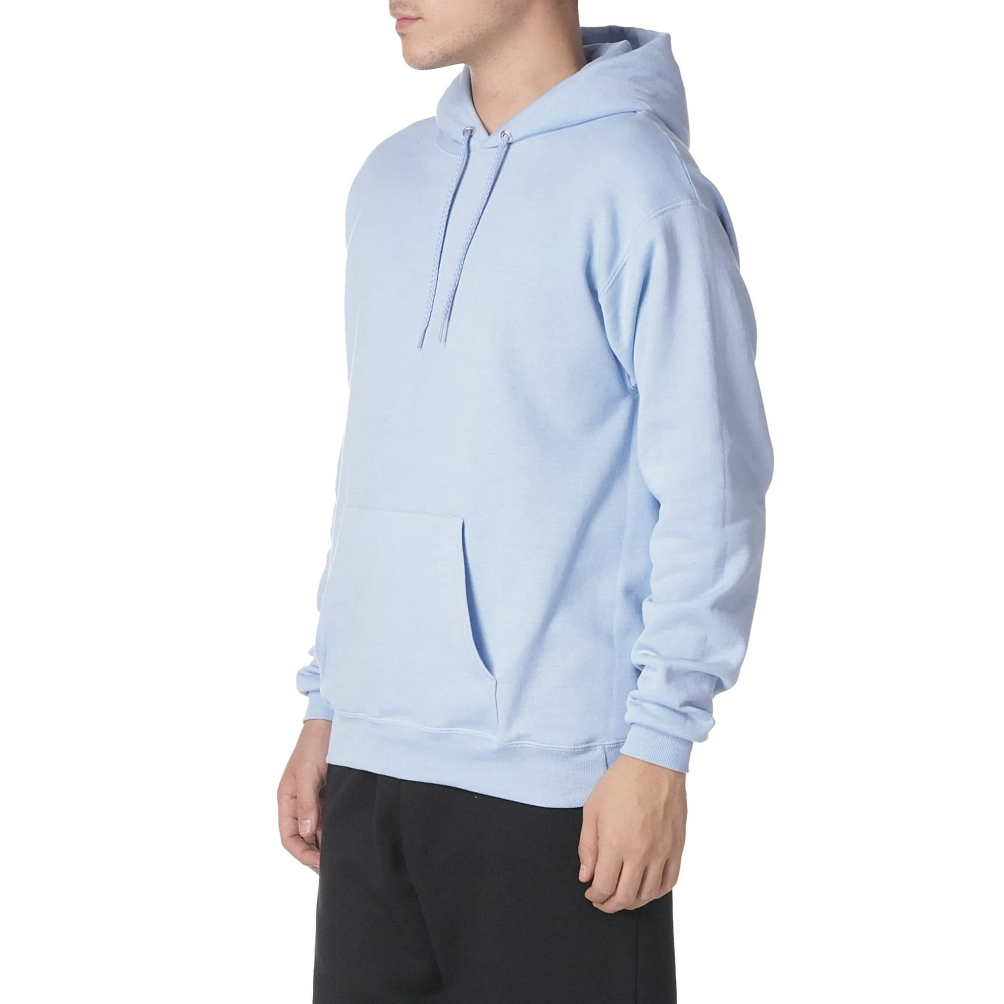 Hanes light blue sweatshirt deals