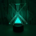 thumbnail image 2 of YSITIAN 3D LED Optical Illusion Acrylic Night Light with Remote & Smart Touch 7 Colors Changing（billiards） YT-13856, 2 of 7