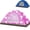 Pink single layer, variant on Blue single layer 2-in-1 kids camping and play tent