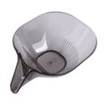 thumbnail image 3 of Cesta de drenaje multifuncional Cuenco de drenaje de frutas y verduras de acrílico Cesta de drenaje Embudo Cuenco de limpieza de frutas con colador Contenedor Gris, 3 of 10