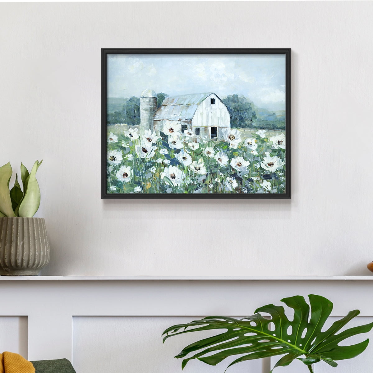 Dream Fields by Sally Swatland - Restickable Framed Giclée Print