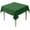 Darkgreen, variant on Square Waterproof Tablecloth St. Patricks Day Green Clovers Table Cloths Cover Shamrocks Spill Proof Kitchen Dining Tabletop Covers for Holiday Party,Camping