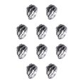 thumbnail image 2 of Qarigey Vintage Tail Rings Antique Plating Trend Ring Gift Alloy Opening Men's Index Claw-shaped Jewelry for Holiday Wear Supply Como se muestra 10piezas, 2 of 6
