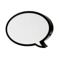 thumbnail image 5 of Northlight 13" Battery Operated LED Lighted Speech Bubble White Board, 5 of 6