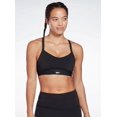 thumbnail image 2 of Reebok BLACK Women's Lux Strappy Sports Bra, US X-Small, 2 of 4