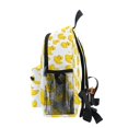 thumbnail image 4 of FORMRS Kids School Backpack with Front Zippered Pocket 12" Student Travel Daypack, Yellow Rubber Ducks, 4 of 6