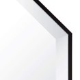 thumbnail image 4 of Kate and Laurel Rhodes Modern Octagon Wall Mirror, Black 25x25 Inches, 4 of 4
