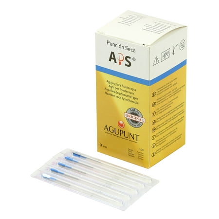 APS Dry Needling Needle, 0.32 x 40mm, Blue Tip, 100/Box