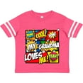 thumbnail image 3 of Inktastic My Grandma Loves Me Boys or Girls Toddler T-Shirt, 3 of 5