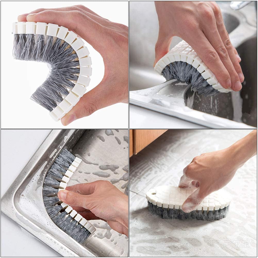 Multifunctional Kitchen Cleaning Brush Set - Nylon Bristles For Easy Bottle  And Surface Cleaning - Temu