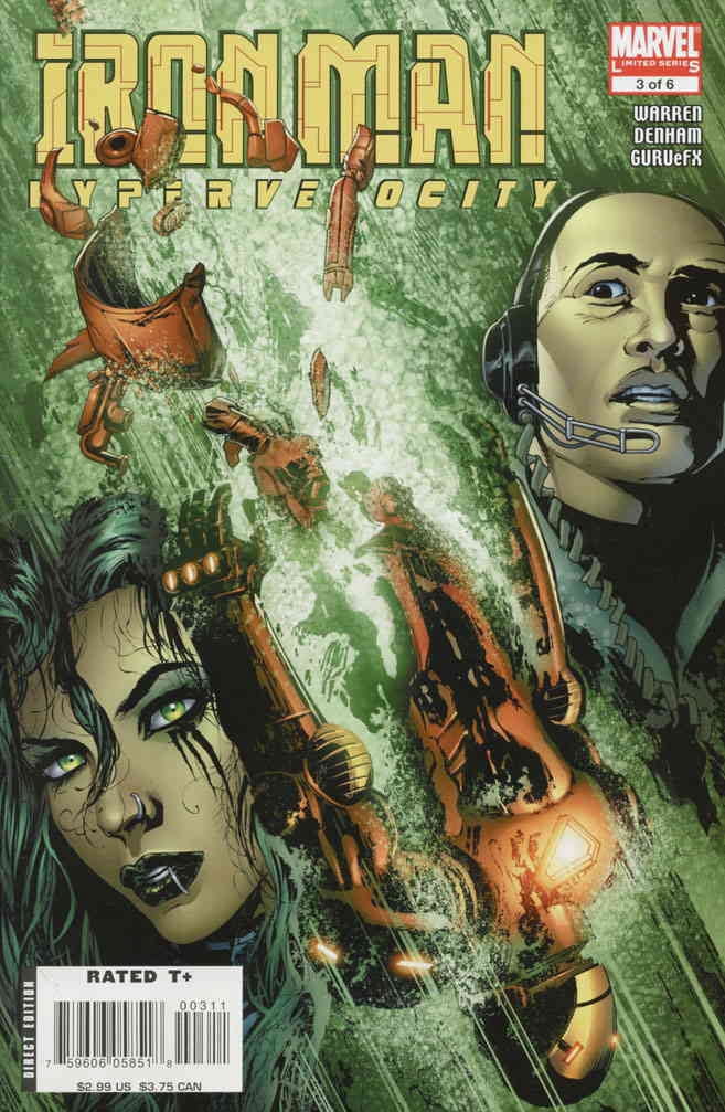 Cover of Iron Man: Hypervelocity #3