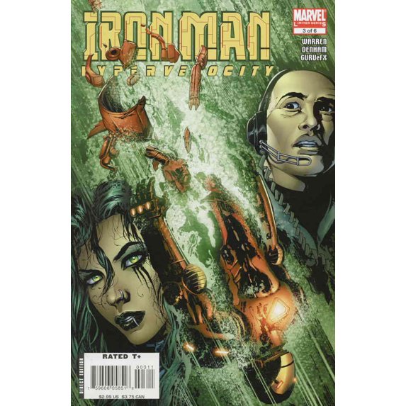 Iron Man: Hypervelocity #3 VF ; Marvel Comic Book