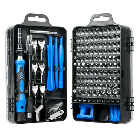 

VEAREAR Essential Hardware tools 135Pcs/set Hand Screwdriver Anti-slip Handle Precise Anti-scratch Multipurpose Screwdrivers Set for Appliance Maintenance