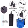 thumbnail image 2 of shiyou-[New Version Hard Structure 5 Splitter 2Meter Neon Strip Light Wire, 3Mode Stay/Slow/Fast Flash EL Wire Lights for Cosplay Dress Party Decoration (Blue), 2 of 4