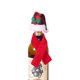 thumbnail image 1 of Traje De Botella De Vino Santa Clausbolsas de cubierta de botella de vino tinto vestido de Likrtyny Libre de BPA, 1 of 7