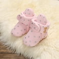 thumbnail image 5 of Actoyo Infant Boots Winter Baby Girl Boy Shoes Soft Sole Anti-Slip Toddler Snow Warm Prewalker Newborn Boots Pink 6-12 Months, 5 of 13