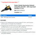 thumbnail image 2 of Engine Cylinder Deactivation Solenoid - Compatible with 2005 - 2009 Jeep Grand Cherokee 5.7L V8 2006 2007 2008, 2 of 2