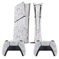 thumbnail image 2 of Polygon Pattern Rainbow PS5/PS5 Pro/PS5 Slim Digital Disc Skin Sticker For Console And Controller Skins, 2 of 7