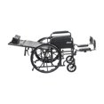 thumbnail image 4 of Drive Medical Fauteuil Roulant Sport Inclinable Argenté, Accoudoirs Complets, Siège 18 Pouces, 4 of 9