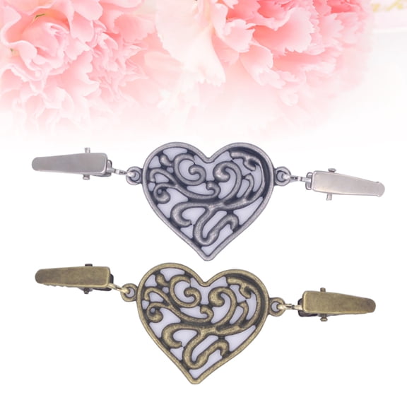 Toyvian Classy Retro Sweater Clips, Assorted Color, Perfect for Any Outfit