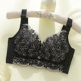 thumbnail image 2 of SROBPTY Bras for Womens Print Push Up Demi with Adjustable Straps Underwears, 2 of 4