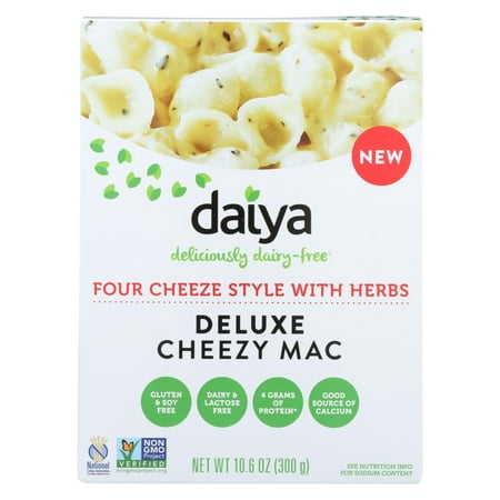 Daiya Foods - Cheezy Mac - Four Cheese With Herbs - Cs Of 8 - 10.6