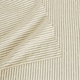 thumbnail image 6 of Great Bay Home Striped Microfiber Wrinkle Resistant Sheet Set  (Full, Light Taupe), 6 of 7