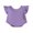 Purple, variant on Bagilaanoe Newborn Baby Girls Romper Fly Sleeve Casual T-Shirt 6M 12M 18M 24M Infant Summer Bodysuit Tops
