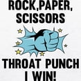 thumbnail image 3 of CafePress - Throat Punch I Win Ringer T - 100% Cotton Ringed T-Shirt, 3 of 4