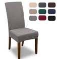 thumbnail image 6 of 4/6-Piece Velvet Stretch Dining Chair Cover Set Universal Removable Non-Slip Parsons Chair Covers Suitable for Dining Rooms, Kitchens, and Living Rooms, 6 of 7