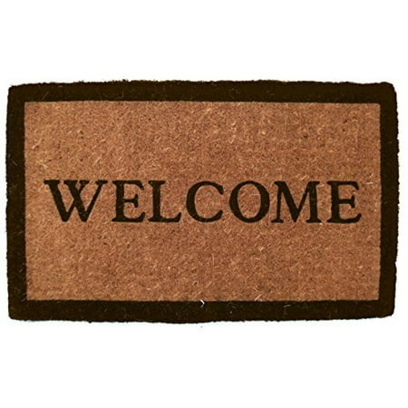UPC 788460059348 product image for Simply...Welcome Hand Made Extra Thick Coconut Fiber Doormat 18