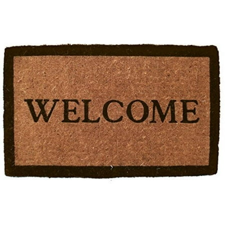 Simply. Welcome Hand Made Extra Thick Coconut Fiber Doormat 18