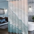 thumbnail image 3 of Ocean Beach Shower Curtains for Bathroom, Summer Waves Washable Fabric Shower Curtain with Hooks Waterproof Bathroom Decor Sets, 66 x 72 Inches, 3 of 9