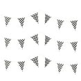 thumbnail image 2 of CNKOO Black and White Banner Checkered Flag Hanging Banner Racing Party Decorations 30 Meter, 2 of 7