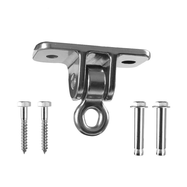 Toystoory Fijador de gancho oscilante, hamaca profesional para exteriores, saco de boxeo, ganchos colgantes, accesorios de suspensión de montaje Uniforme atlético