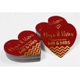 thumbnail image 4 of Inkdotpot Hugs & Kisses From The Wedding Bottle Tag Real Gold Foil Favor Hang Tag 100 Pack, 4 of 6