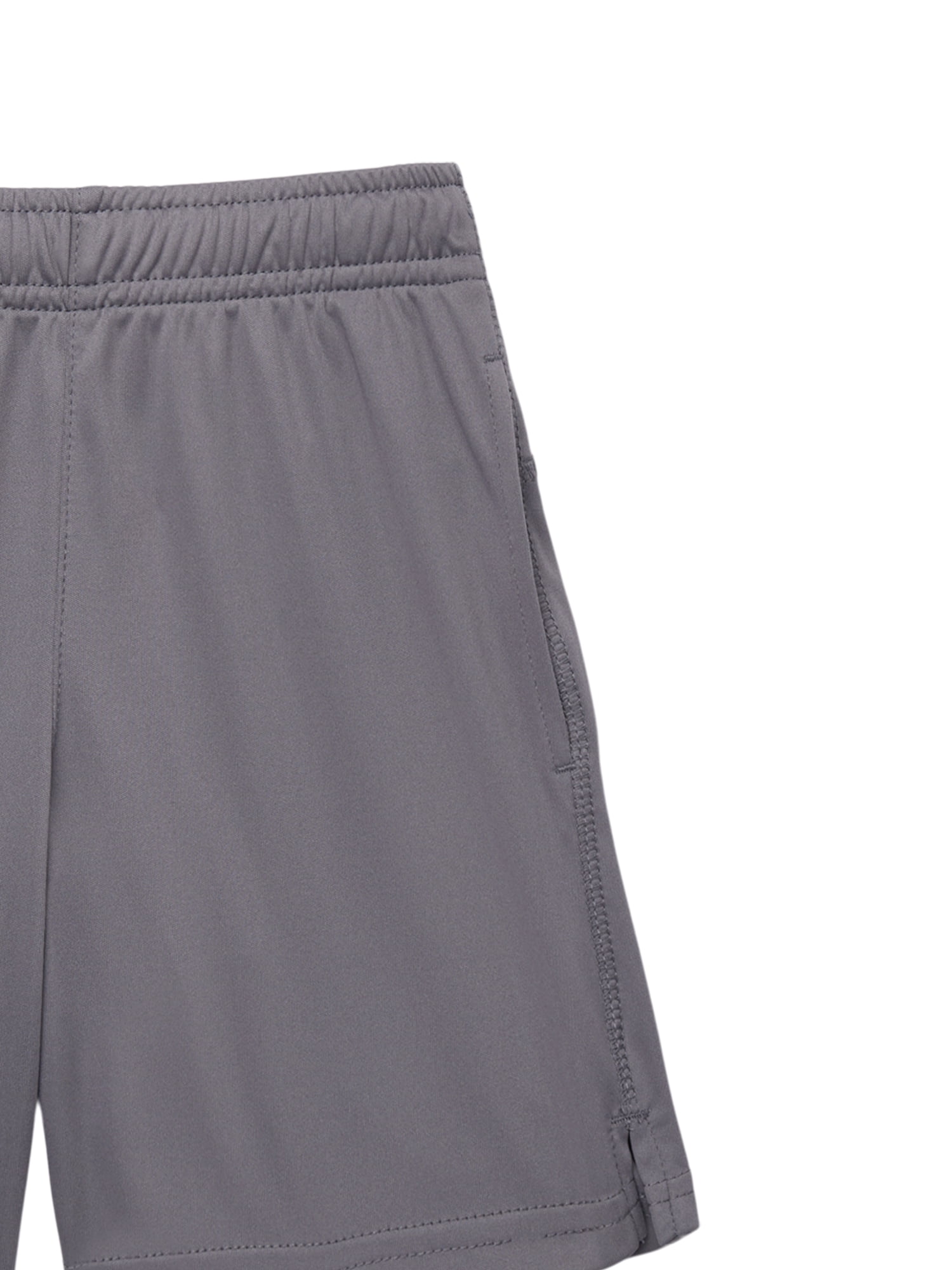 Athletic Works Boys Core Performance Shorts, 5-Pack, Sizes 4-18 & Husky