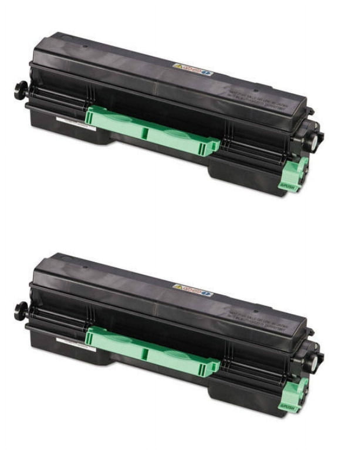 Ricoh 407507 Black Toner Cartridge 2-Pack for SP 6430