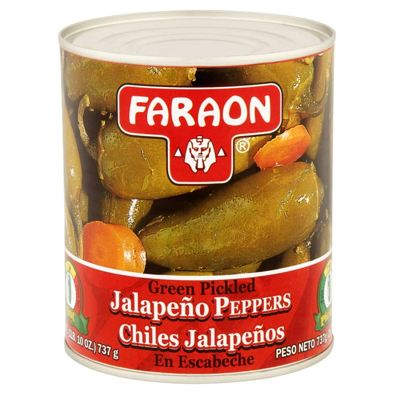 Faraon Green Pickled Jalapeo Peppers, 26 Oz - Walmart.com