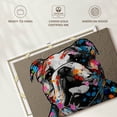 thumbnail image 6 of Elephant Stock Pet Portrait Wall Art - Horizontal Canvas Wall Art - Living Room Wall Decor - Animal Canvas - Black And Red Decor - 24" x 16", 6 of 8